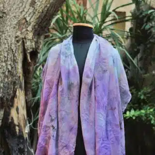 Tai dye chiffoon scarf