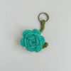Large Crochet Rose Keychain (Quantities by order) (You can choose colors form the color pallete)
