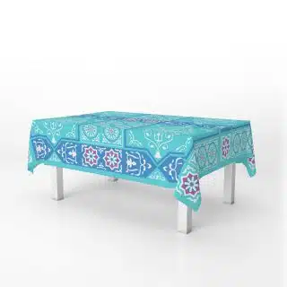 Table Cover Khayemya Turquoise 140*280