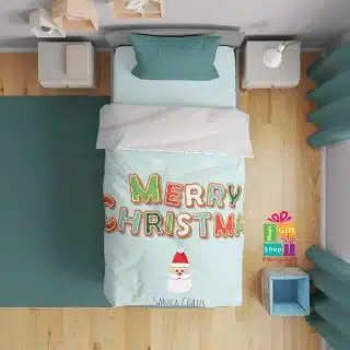 Cheerfully Merry Christmas blanket