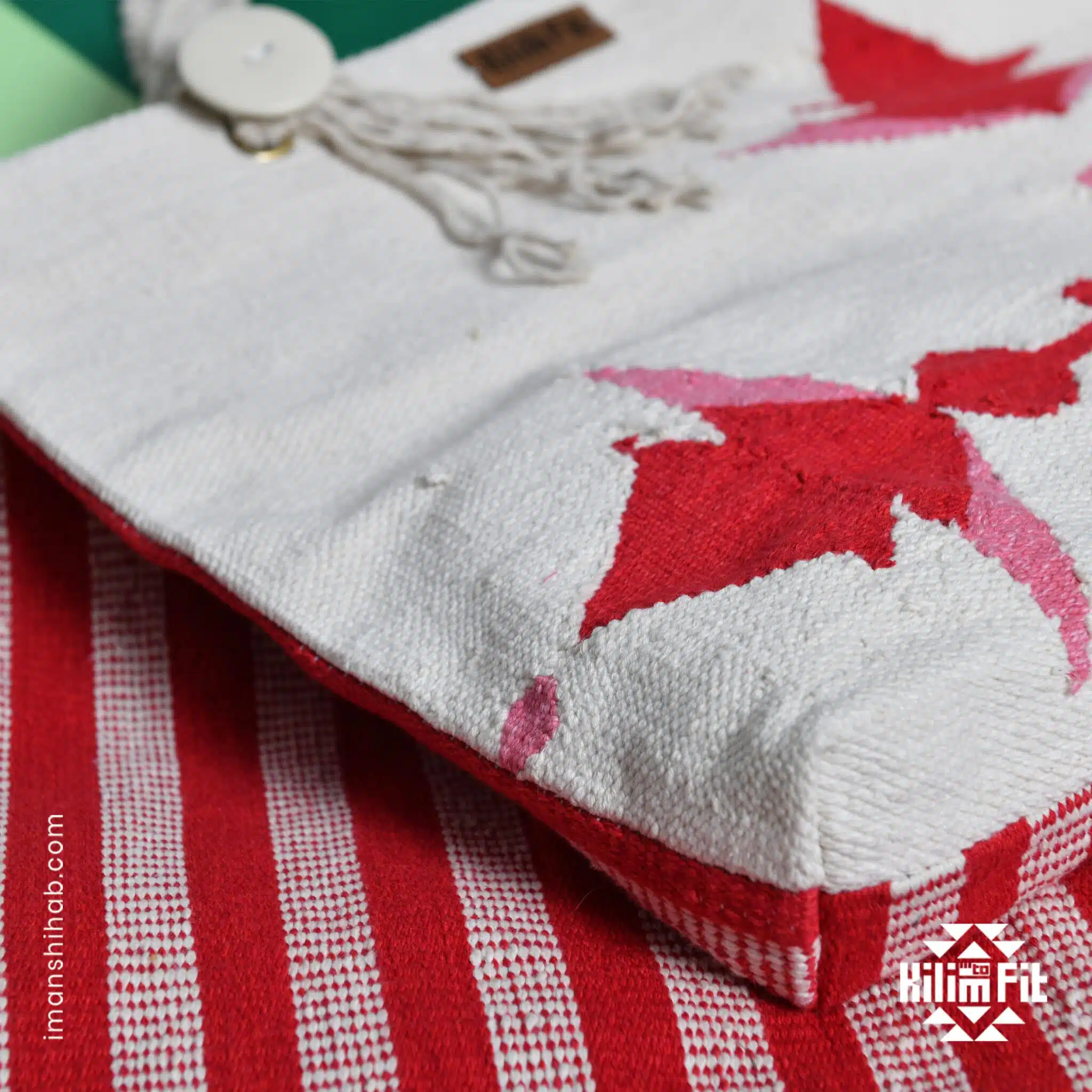 Kilim Bag - Bamboo Red 6 KilimBagBamboRed scaled