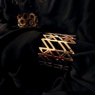 Handmade Logo Pattern Cuff (Copy)