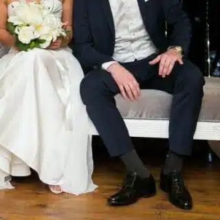 Roses lilies bridal bouquet