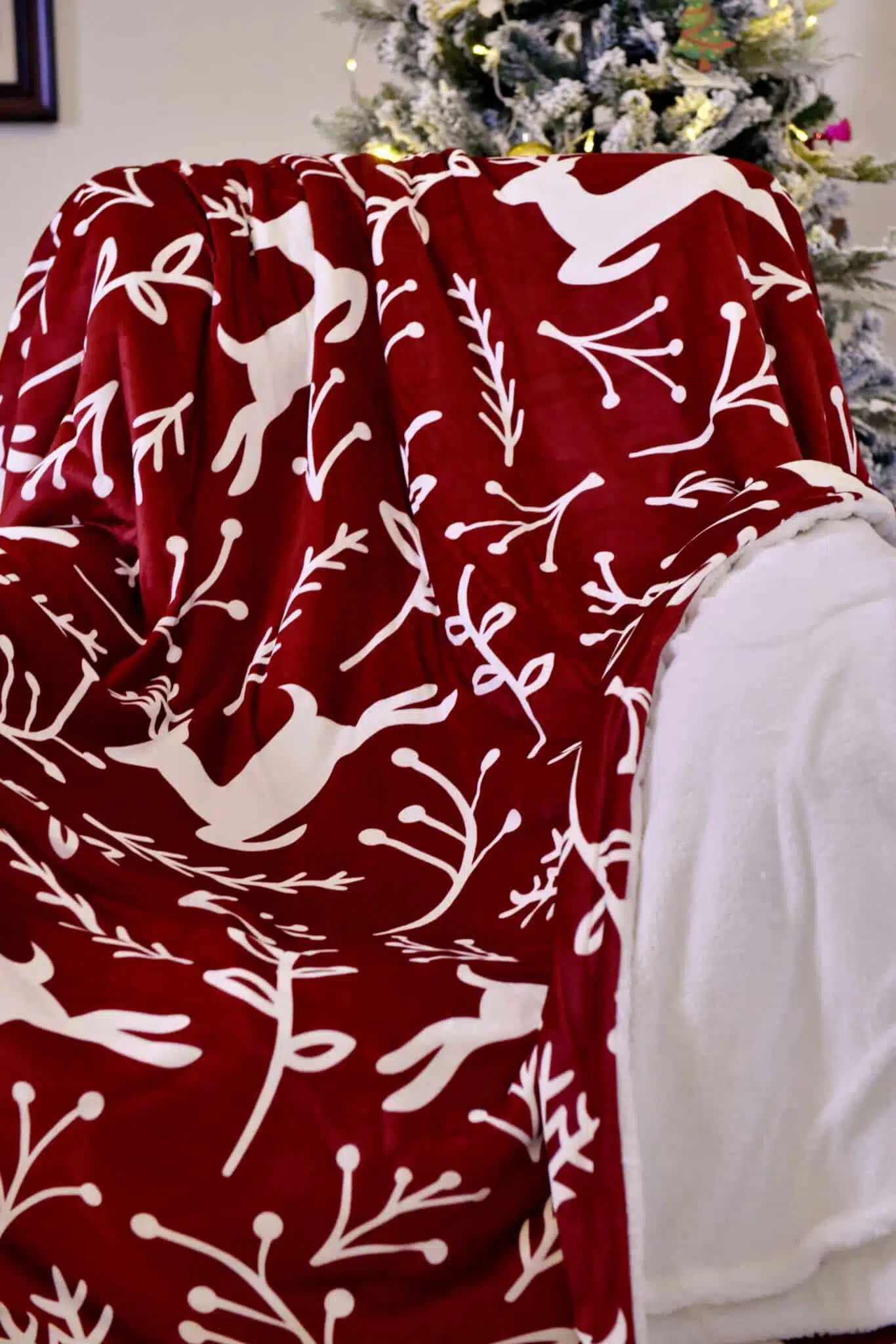 Throw Blanket The Deer 3 MAS3693 scaled