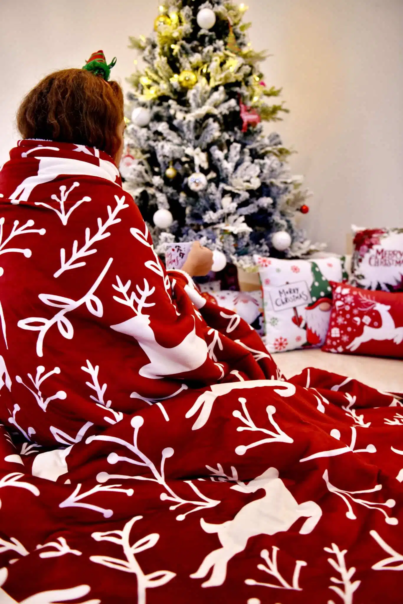 Throw Blanket The Deer 5 MAS3766 scaled