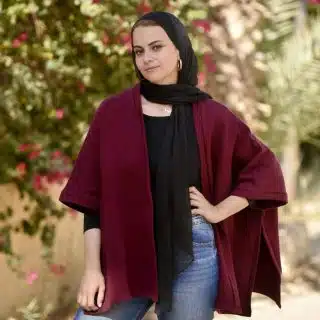 Burgandy Cape