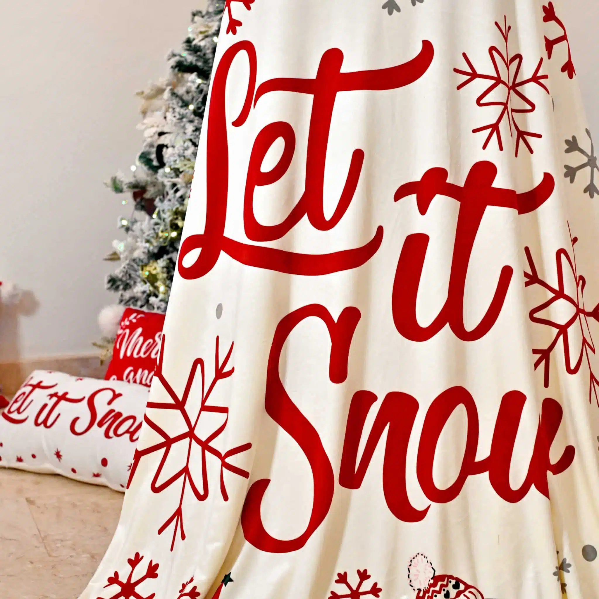 Throw Blanket Let it Snow 5 MAS 0264 scaled