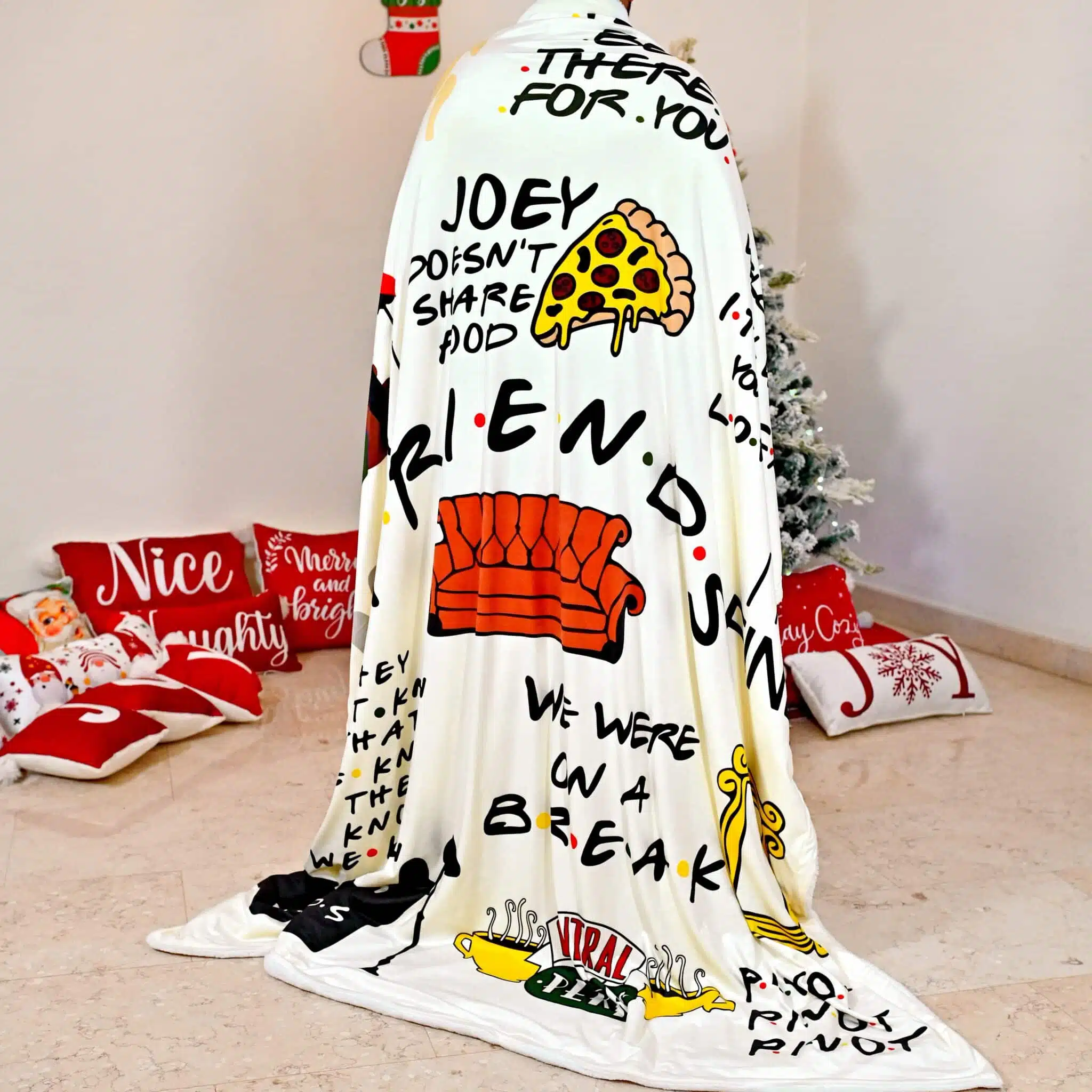 Throw Blanket Friends Famous Quotes 4 MAS 0334 scaled