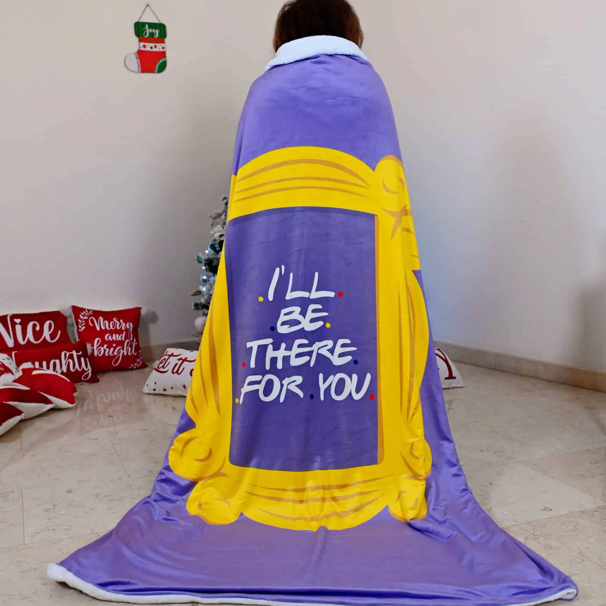 Throw Blanket I will be there for you friends 3 MAS 0346 scaled