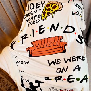 Friends blanket famous quotes