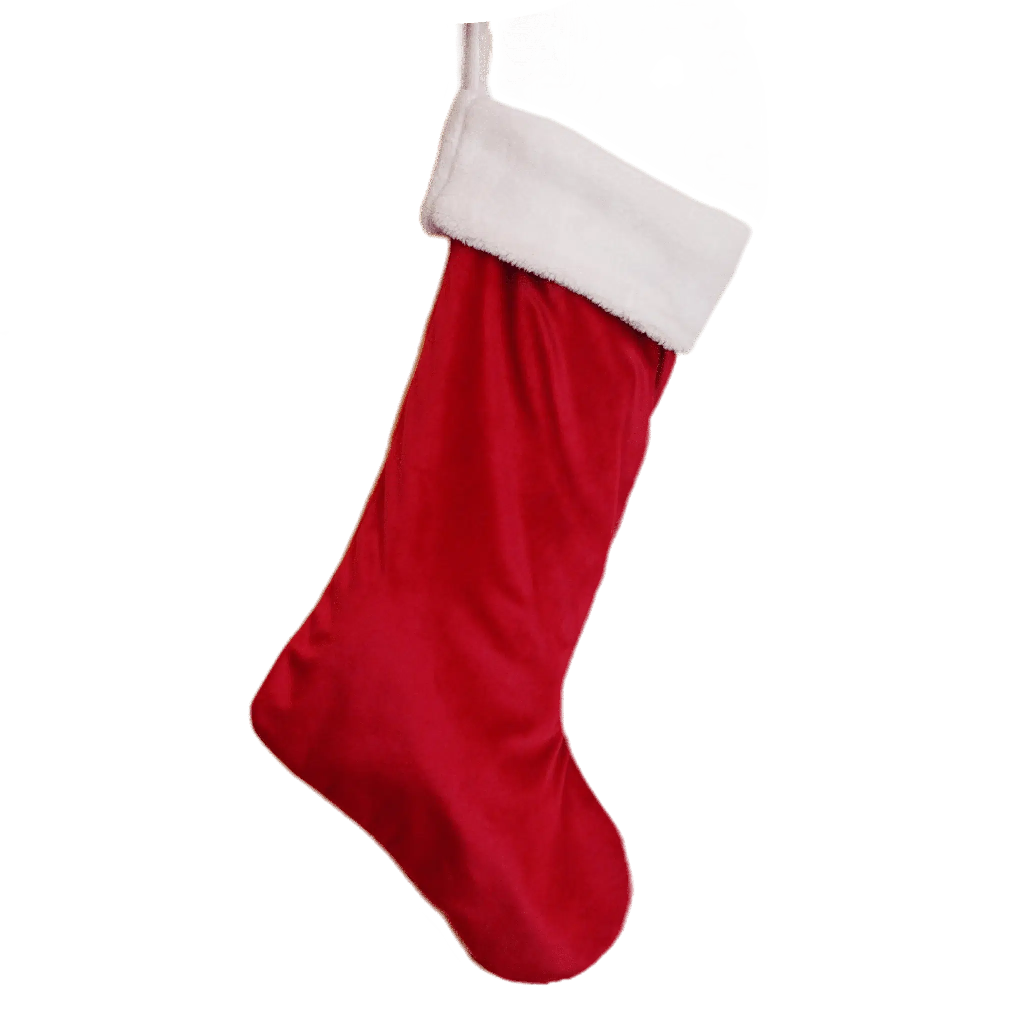Red Velvet Stocking Large 1 Red Velvet Stocking Large