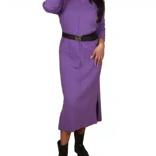 Purple Rib dress