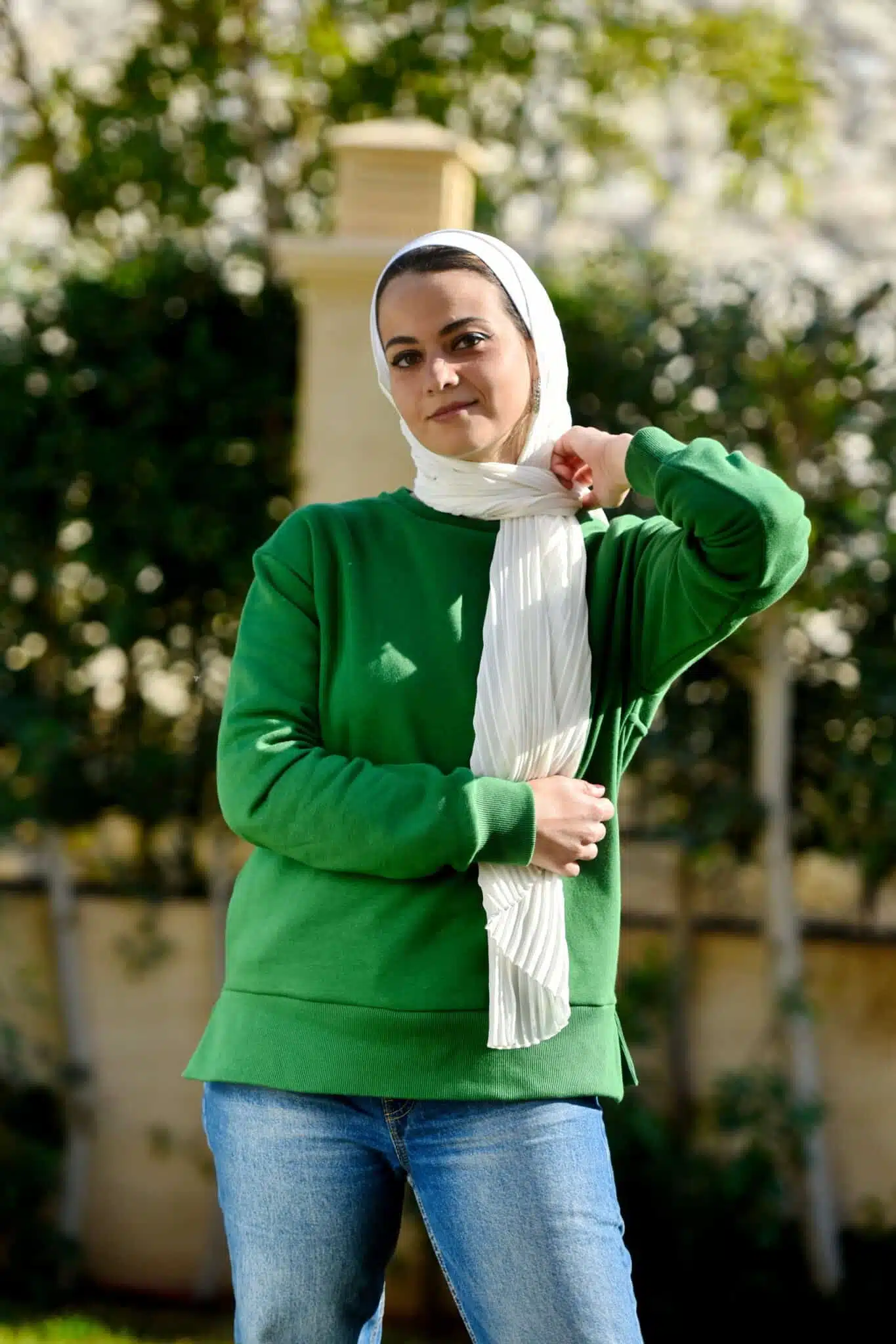 forest green back zipper 3 MAS 8223 scaled