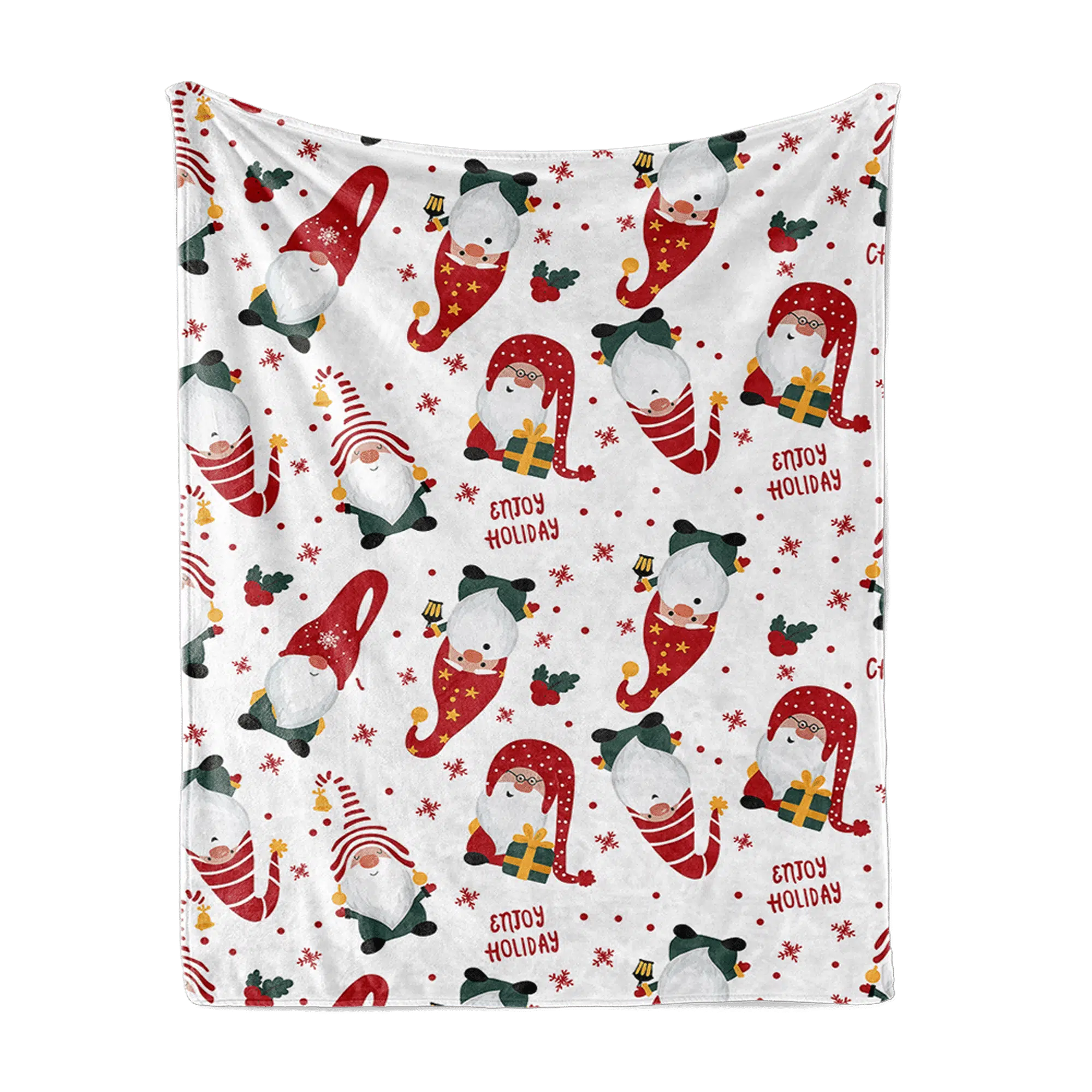 Throw Blanket The Playful Elf 1 Throw Blanket The Playful Elf
