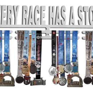 Every Race Has a Story Medal Hanger