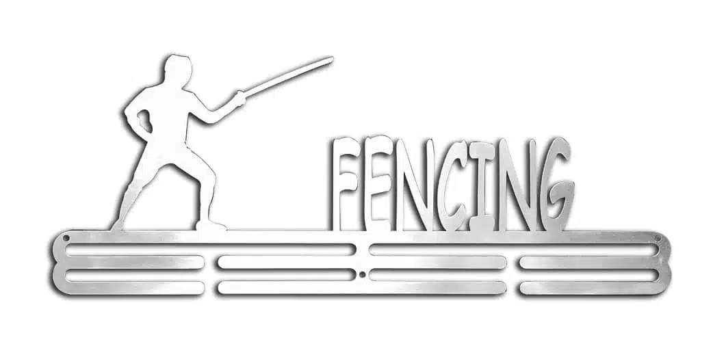 Fencing Medal Hanger 2 MH Fencing 01
