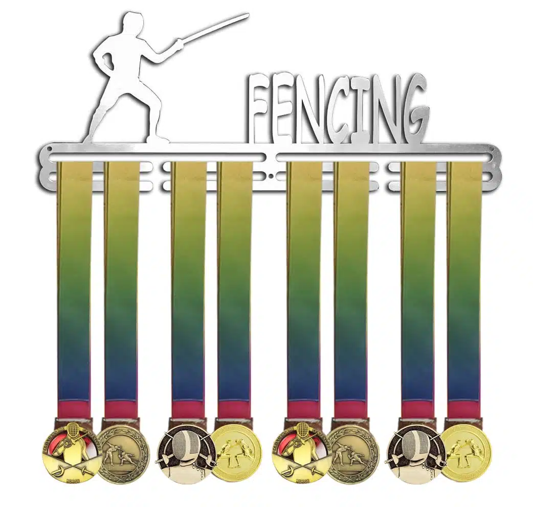 Fencing Medal Hanger 1 Fencing Medal Hanger