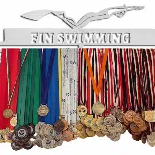 Fin Swimming Medal Hanger