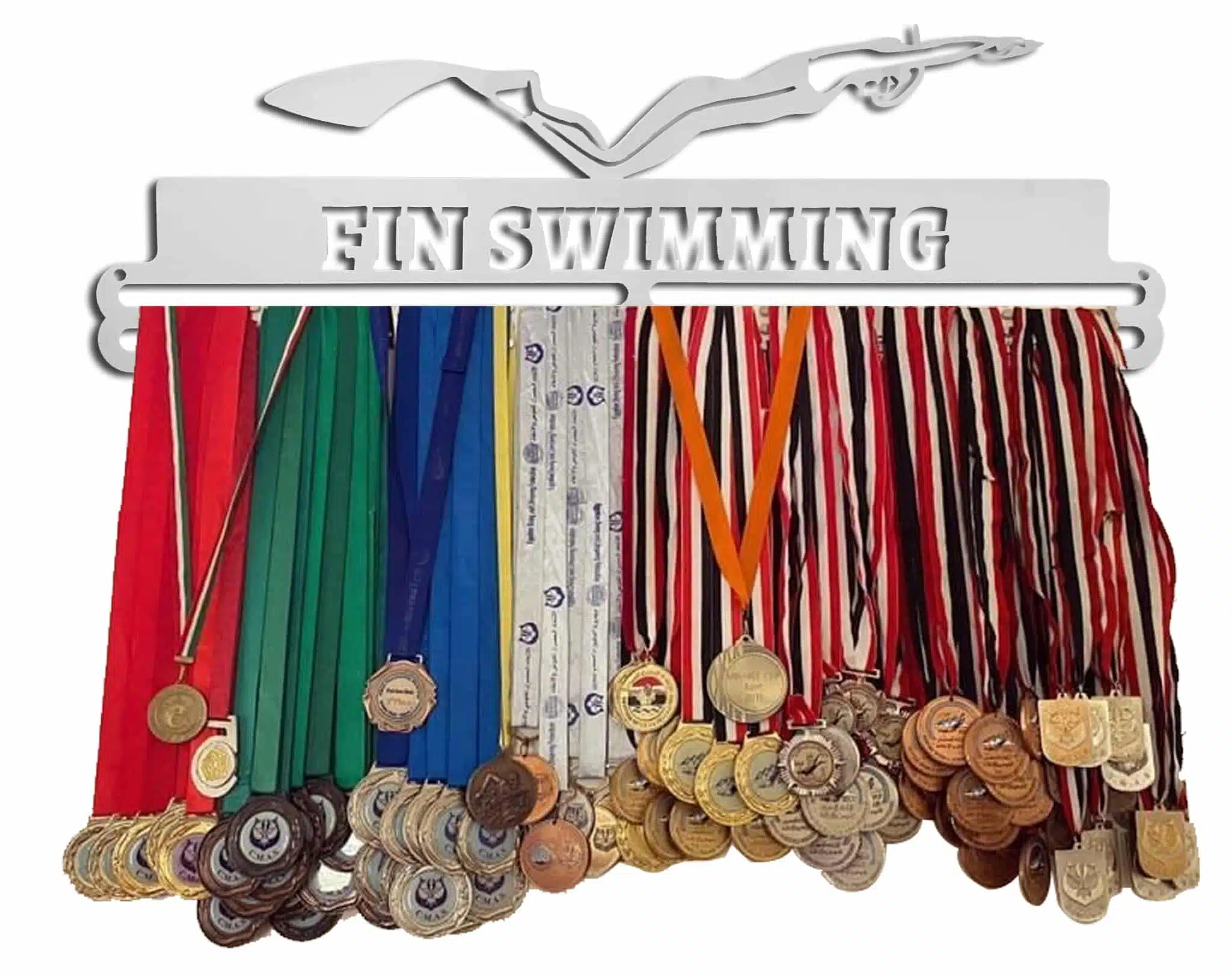 Fin Swimming Medal Hanger 1 Fin Swimming Medal Hanger