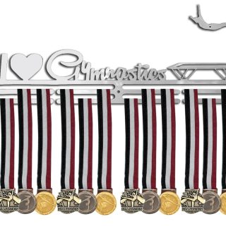 I Love Trampoline Medal Hanger