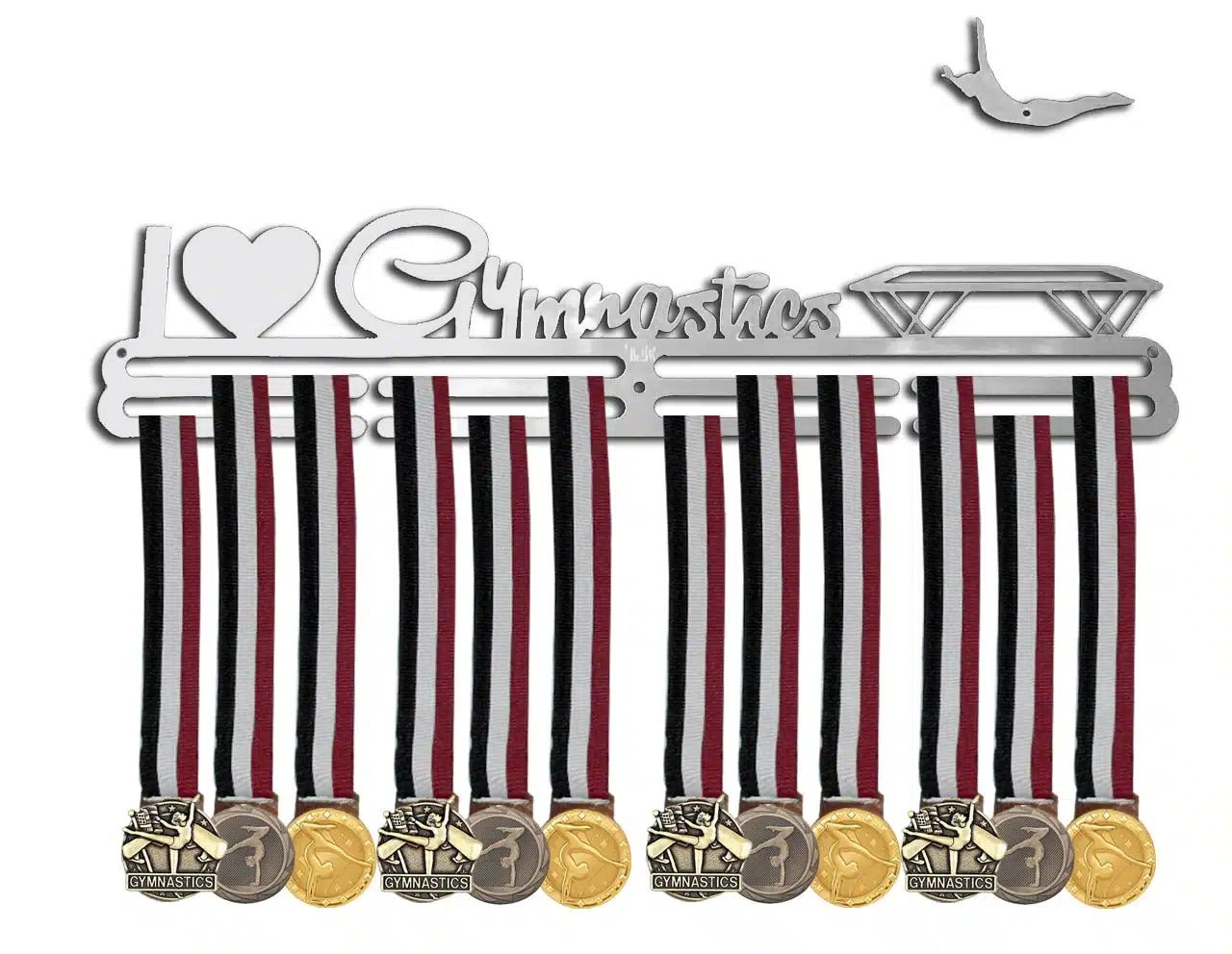 I Love Trampoline Medal Hanger 1 I Love Trampoline Medal Hanger