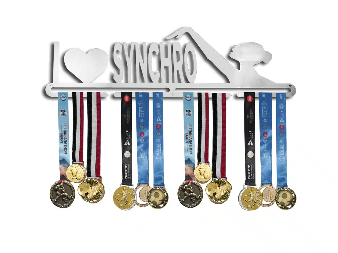 I Love Synchro Medal Hanger 1 I Love Synchro Medal Hanger