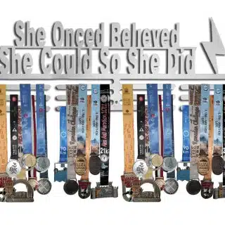 She Onced Believed She Could Medal Hanger