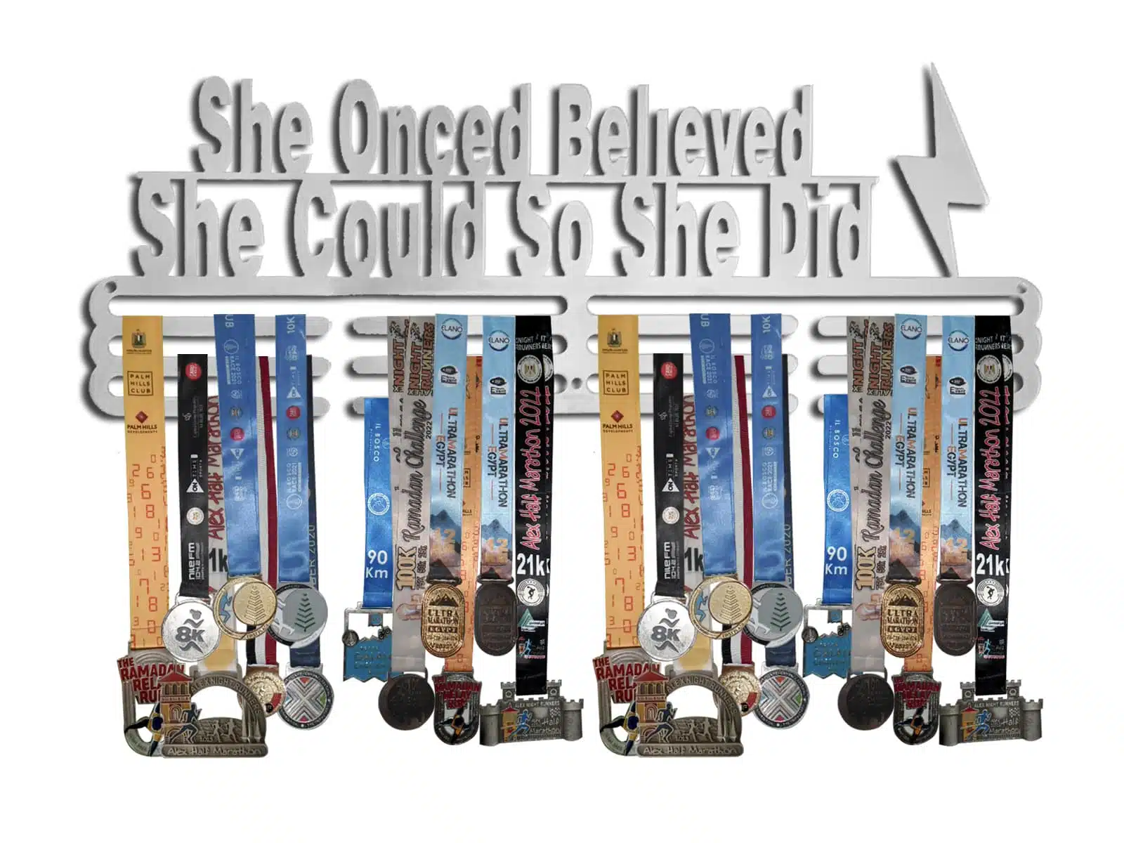 She Onced Believed She Could Medal Hanger 1 She Onced Believed She Could Medal Hanger