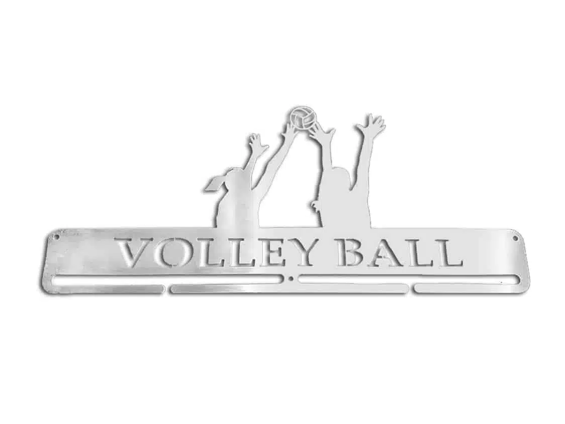 Volleyball Medal Hanger 2 MH Volleyball Block 01
