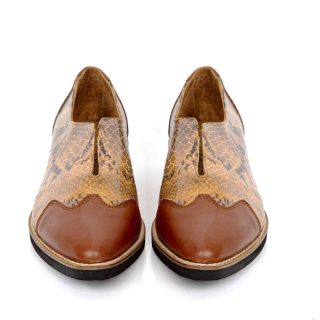 Patterned snake original flat