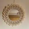 Macrame mirror