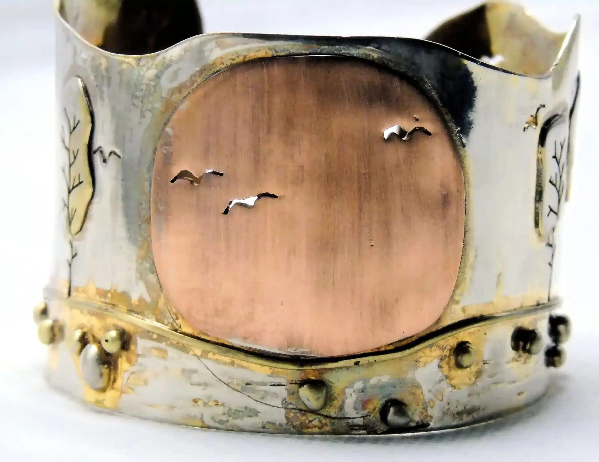 Forest brass cuff 1 Forest brass cuff