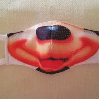 Pino Fabric Mask for Kids - Mickey/Minnie