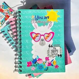 Zan Design My Happy Notebook A5 Llamazing