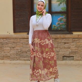 Handmade brown skirt