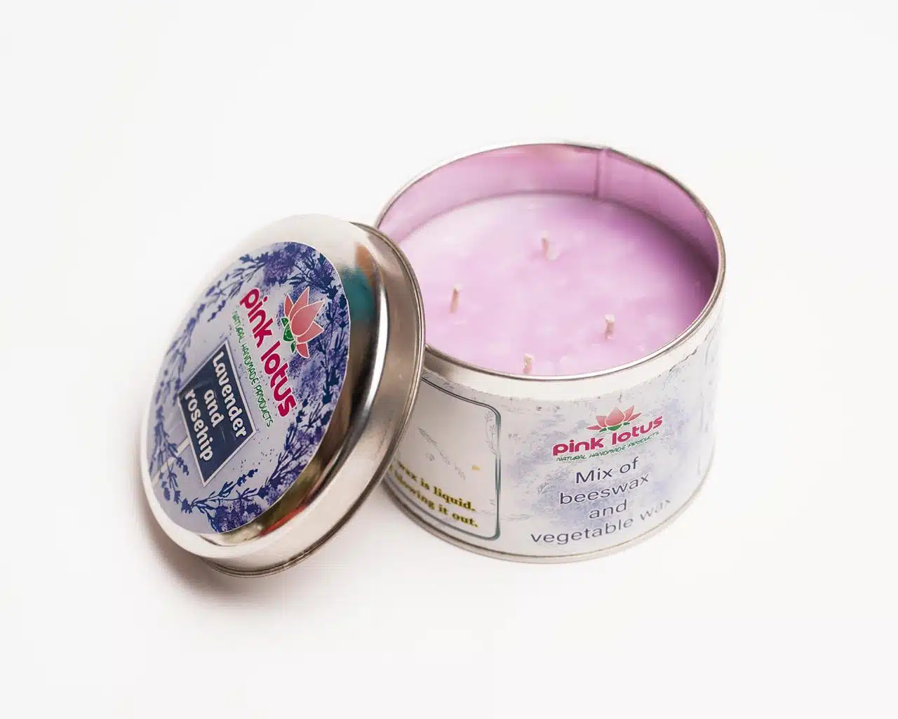 lavender & rosehip candle 1 lavender & rosehip candle