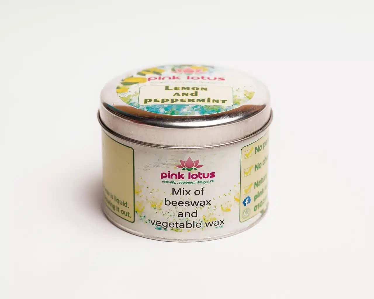 lemon & mint scented candle 2 PHOTO 2019 08 15 23 54 23