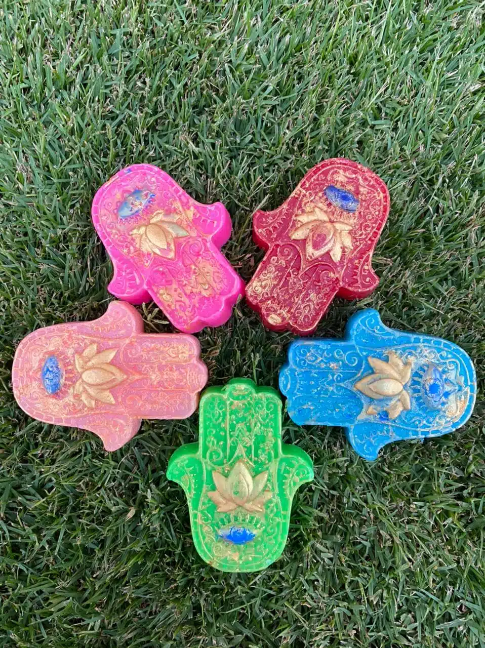 Hamsa glyesrine hand 1 Hamsa glyesrine hand