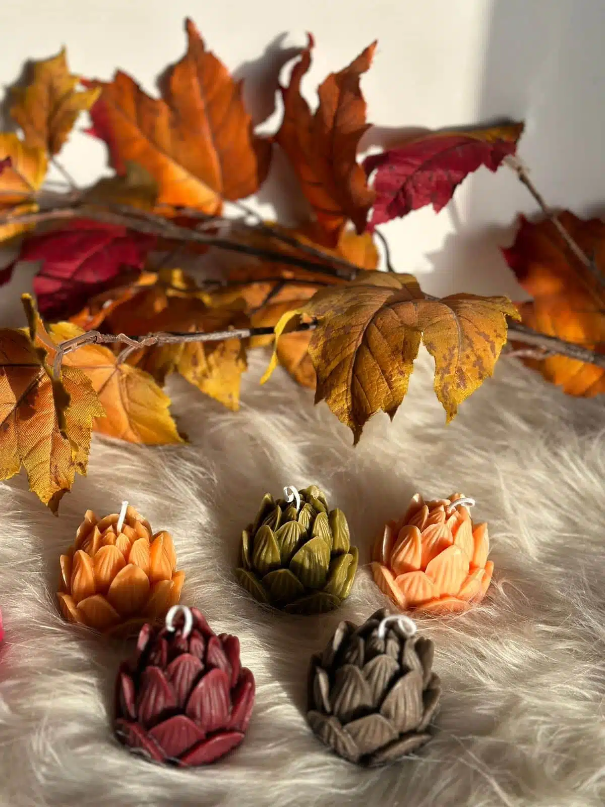 6 Fall Colors Candles 3 PHOTO 2024 10 14 10 26 11