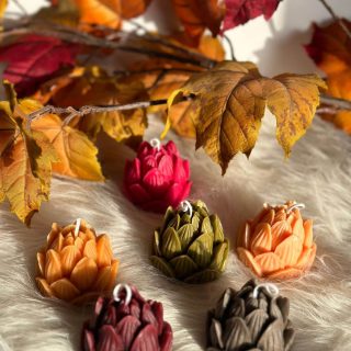 6 Fall Colors Candles