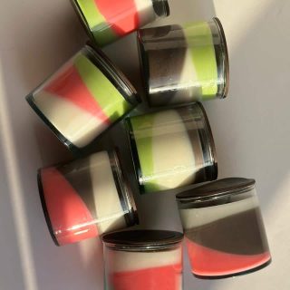 Layerd Jar Candles