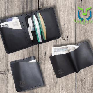 black wallet