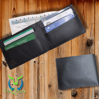 black wallet