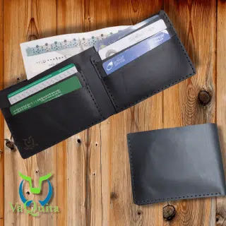 black wallet