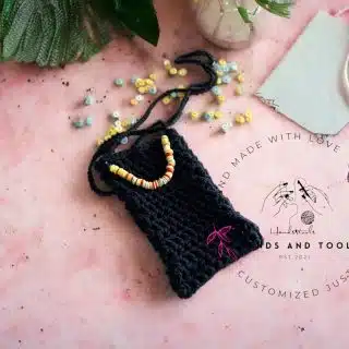 Mini mesh mobile holder