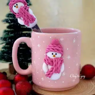 Snow man mug "winter collection "