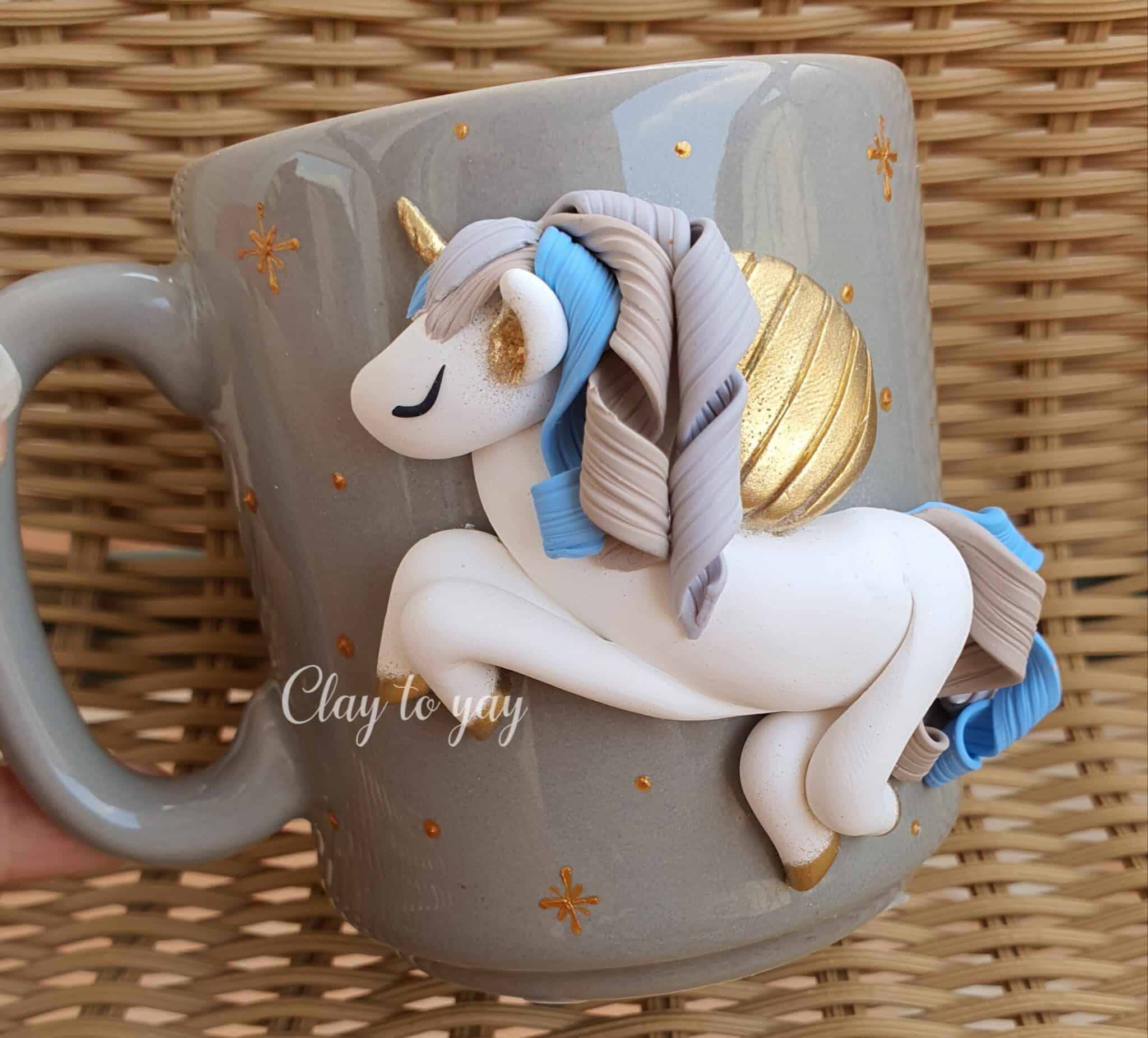 Unicorn mug "grey" 1 Unicorn mug "grey"