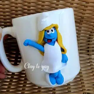 Smurfette mug