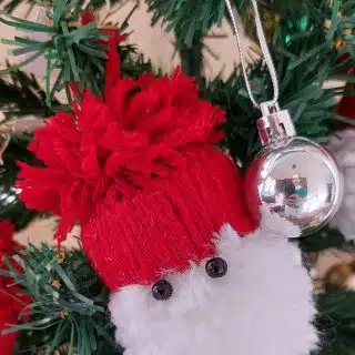 Santa Christmas Ornaments (Set of 5)