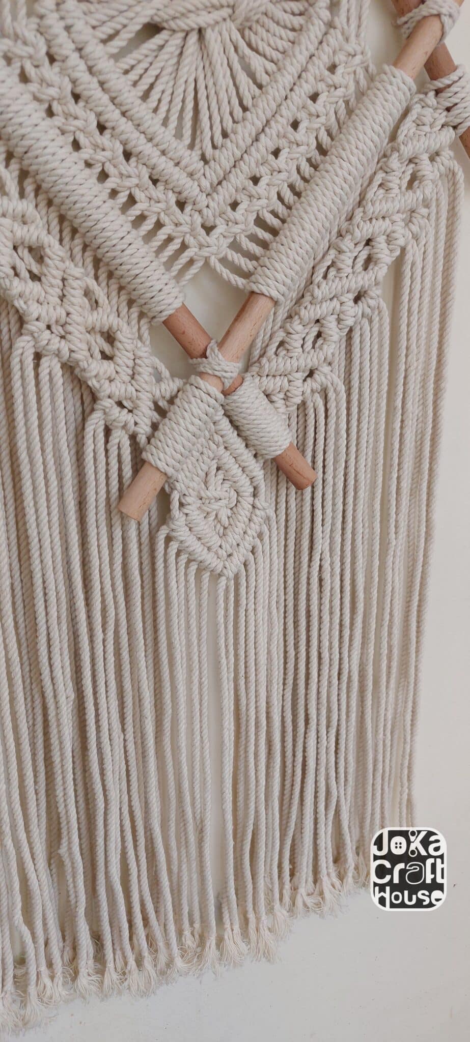 Diamond Macrame wall hanging 7 Photo 1687431790144 scaled